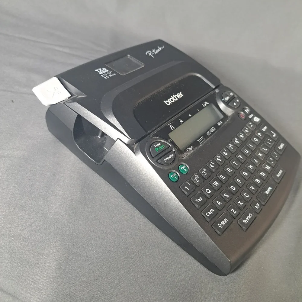 Brother P-Touch PT-1890 Desktop Label Maker Black Thermal Printer Organization